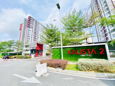 Kalista 2 Fully Furnished Apartment With 2 Carpark Seremban 2 For Rent