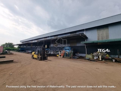 Limited Unit 1.93 Acres Warehouse Factory Pulau Indah Near Main Road