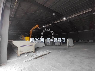 Pandamaran Factory Warehouse 20k sqft Floor Loading 3tons 400amps Rent