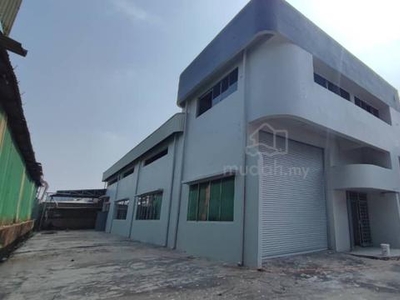 Perindustrian Desa Cemerlang Jalan Mahir 1.5 Storey Semi D Factory