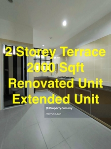 Persiaran Bukit Kecil 2 Storey Terrace 2000 Sqft Extended Unit