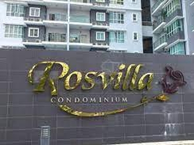 Rosvilla Condominium 1206sqf Segambut 1k booking 100%loan ⚡Flly RENO