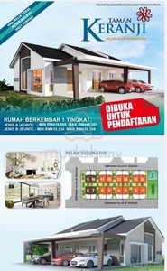 Single Storey Semi Detached Taman Keranji Fasa 2, Jalan Alor Mengkudu