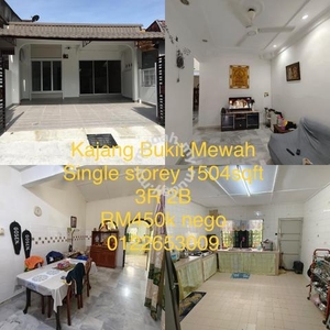 Strategic Location!! WTS Single Storey Kajang Bukit Mewah