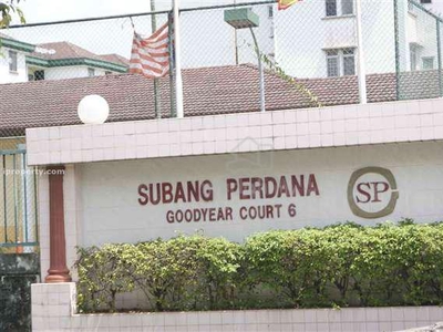 Subang Perdana Goodyear Court 6 1k booking Full loan⚡RENO unit⚡KL