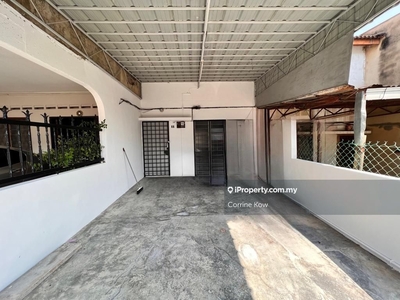Taman Kluang Barat low cost double storey house for sell