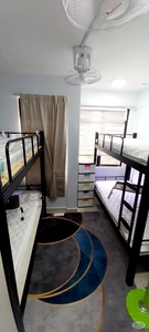 BUDGET Master Room 4-Persons Sharing MUSLIM Female room at Cyberia SmartHomes, Cyberjaya – Single/Non-sharing for Interns /Employees /students