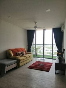 full furnished lakefront with 3 balconies! full furnished!