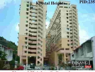 Ref:9655, Krystal Heights Furnished 2 Rooms Flat near E-Gate, Tesco, SMK Hamid Khan, SM Chung Hwa