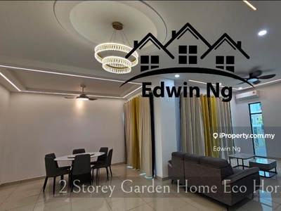 2 Storey Garden Home at Eco Horizon, Partly Furnsihed, Newly Renovated