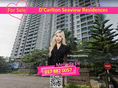 D'Carlton Seaview Residence Masai Renovated 1bed with Carpark