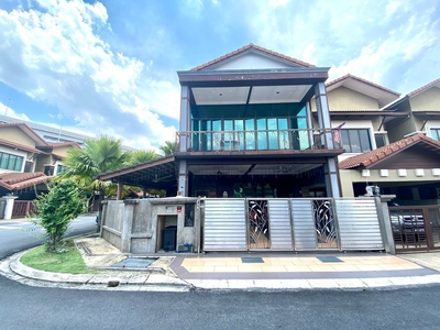 Double Storey Corner Lot, Terrace House, Taman Tiara Setiawangsa, Kuala Lumpur (Facing open)