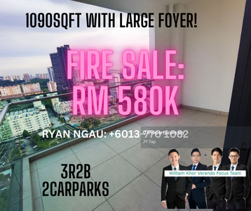 Fire Sale Unit! Large Foyer Unit Luxury Condo in Sunway PJ! Affordable