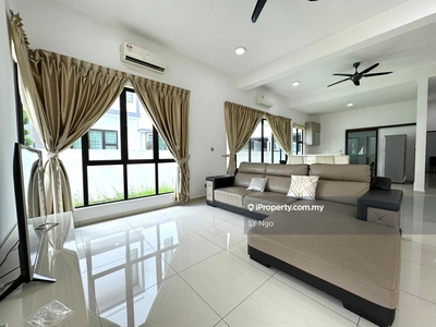 Horizon Hills @The Green Double Storey Cluster House/ Fully Furnished