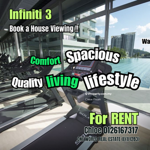 Infiniti 3 Wangsa Maju low density partly furnished spacious for rent