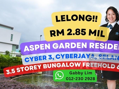Lelong Super Cheap Aspen Garden Residence @ Cyberjaya