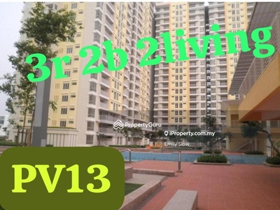 Pv 13 Condominium near Putra Lrt station Taman Melati