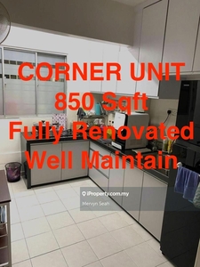 Relau Vista 850 Sqft High Floor Renovated Corner Unit Rare In Market
