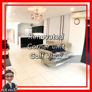 Renovated / Golf view / Corner unit / 2 Carparks
