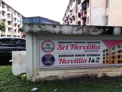 Sri Nervillia Apartment, Block 11, Kota Kemuning L