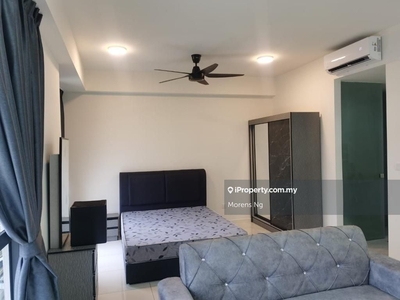 The cheapest unit, fully furnished, studio, brand new furniture