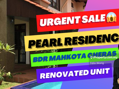 Urgent Sale, Pearl Residence Superlink 3 storey, Bandar Mahkota Cheras