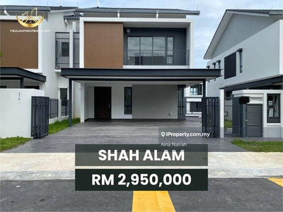 3 Storey Semi-D Park Villas, Trilia Bukit Jelutong, Shah Alam