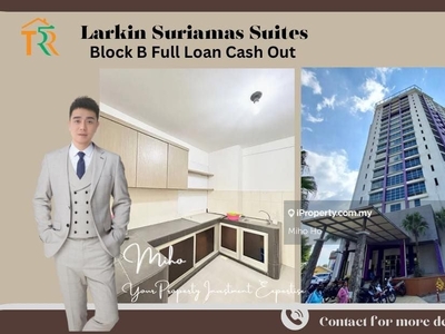 A Larkin Suriamas Suites Blok B Full Loan Cash Out Renovated New Paint