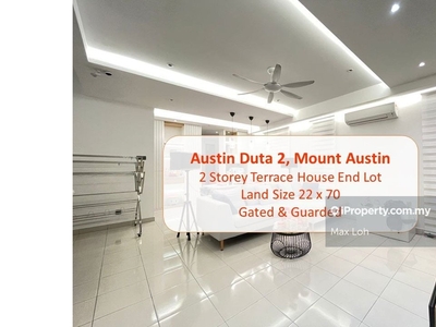Austin Duta 2, 2 Storey Terrace House, Gated & Guarded