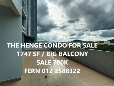 Big Balcony Corner Unit The Henge Condo Kepong For Sale