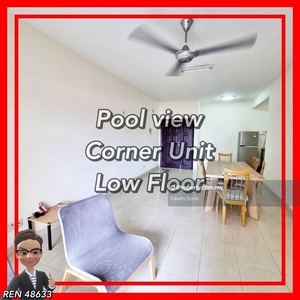 Corner Unit / Low floor / Pool view / Bumi lot