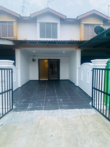 Double Storey Medium Cost House @ Taman Scientex