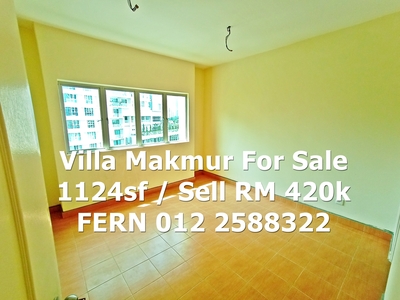 Freehold Villa Makmur Condo Dutamas For Sale