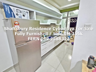 Fully Furnished Shaftsbury Residence Cyberjaya For Sale