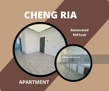 Fully New Renovated 100% Full Loan Cheng Ria Apartment Malim