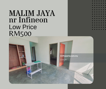 Good Low Rental Price 3 Bedroom Malim Jaya Infineon Batu Berendam