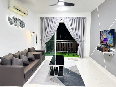 KSL Residence @ Daya - For Rent 3 Bedroom High Floor City View