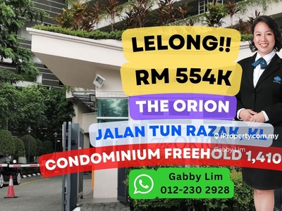 Lelong Super Cheap The Orion Condominium @ Jalan Tun Razak, KL