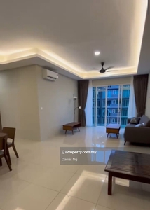 Near USM Gelugor Quaywest High Floor Seaview 1300 sf with 1cp