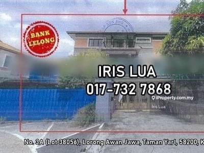 No. 3a (Lot 38056), Lorong Awan Jawa-2nd Bank Lelong