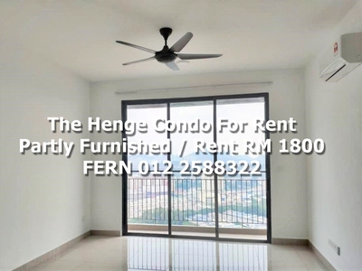 Partly Furnish The Henge Condo Kepong For Rent