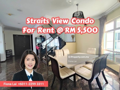 Permas Straits View Condo Penthouse fully furnished unit