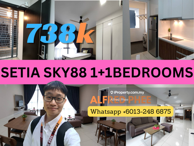 Setia Sky88 Tower B 1 plus 1 bedrooms Let's Go