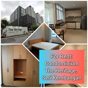The Heritage Residences Seri Kembangan For Rent