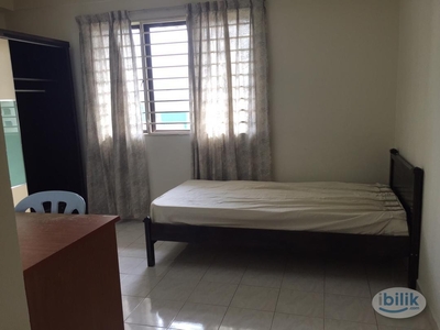 5 mins walk to LRT & IMU · Master Room · Fully Furnished · APU bus · Vista C