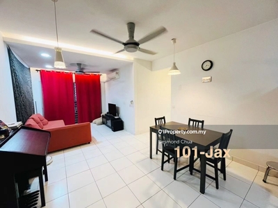 Full Loan! Renovated Corner Unit Seri Intan Apartment Setia Alam