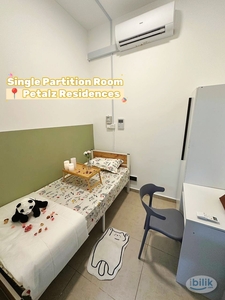 Low Rental‼️ Low Deposit‼️ Single Partition Room at Petalz Residences Near KTM Station