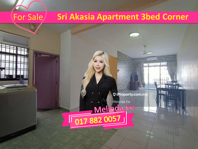 Sri Akasia Apartment Beautiful 3bedroom Corner Unit