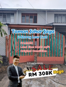 Taman Johor Jaya Double Storey Low Cost House