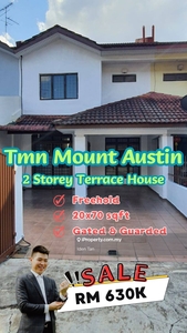 Taman Mount Austin Double Storey Terrace House